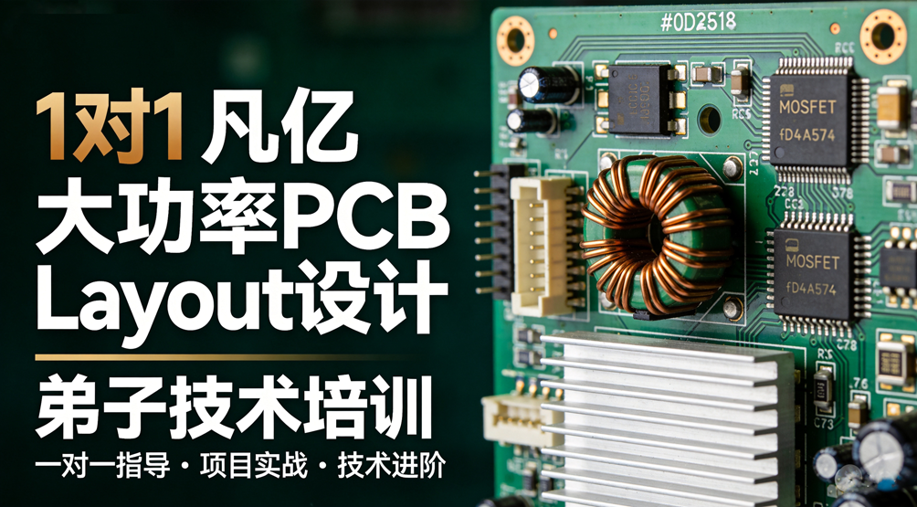 大功率PCB设计一对一培训_6大电源项目实战Layout课程